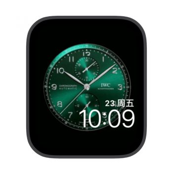 IWC万国苹果iwatch壁纸表盘.watchface