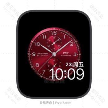 IWC万国苹果iwatch壁纸表盘.watchface