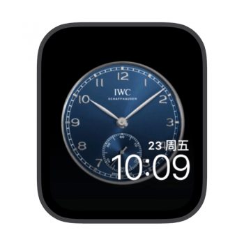 IWC万国苹果iwatch壁纸表盘.watchface