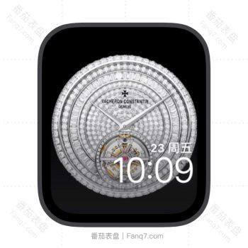 江诗丹顿Vacheron Constantin镶砖白重力飞陀苹果iwatch壁纸表盘.watchface