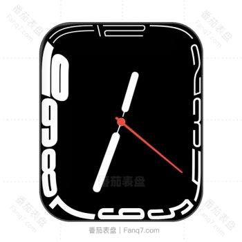 watch S7独占Continuum 表盘白色静态版.clock