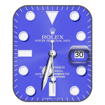 劳力士ROLEX高级蓝紫渐变表盘.clock