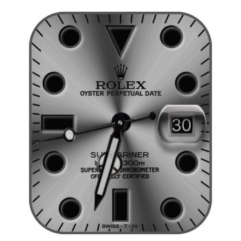 劳力士ROLEX奶奶灰渐变表盘.clock