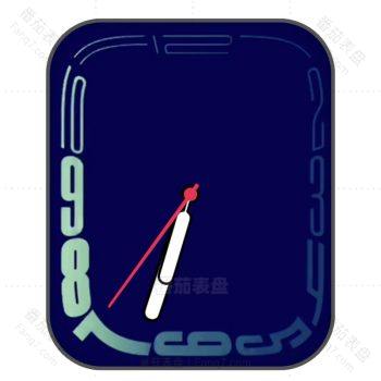 S7独占表盘Continuum蓝色动态版.clock