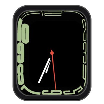 watch S7独占Continuum 表盘黑底绿色静态版.clock