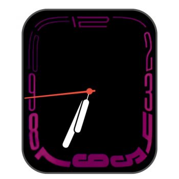 watch S7独占Continuum 表盘黑底玫红动态版.clock