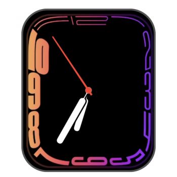 watch S7独占Continuum 表盘黑底彩色apple动态版.clock