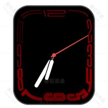 watch S7独占Continuum 表盘黑底红色动态版.clock