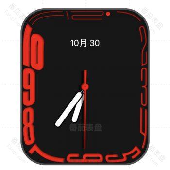 watch S7独占Continuum 表盘红色静态版.clock