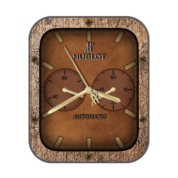 HUBLTO宇舶土黄色皮质表盘.clock