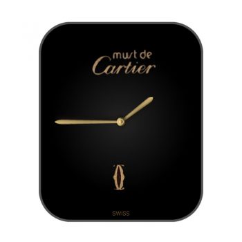 Cartier卡地亚黑色简约大气高级格调表盘.clock