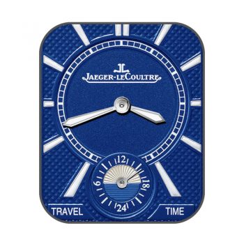 积家 Jaeger-LeCoulltre蓝色表盘.clock