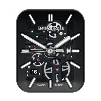 bell & ross 柏莱士黑色机械表盘.clock