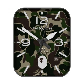 bell & ross 柏莱士迷彩绿表盘.clock