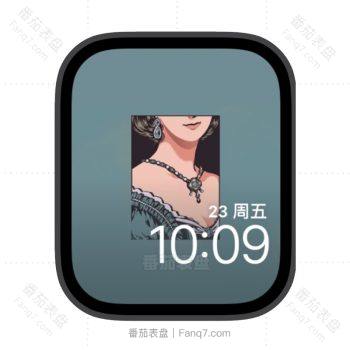 贵妇的珠宝项链苹果iwatch壁纸表盘.watchface
