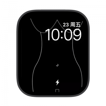 充电提示苹果iwatch壁纸表盘.watchface