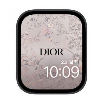 Dior迪奥插画苹果iwatch壁纸表盘.watchface