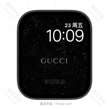 GUCCI古驰满天星苹果iwatch壁纸表盘.watchface