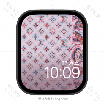 LV LOGO印花苹果iwatch壁纸表盘.watchface