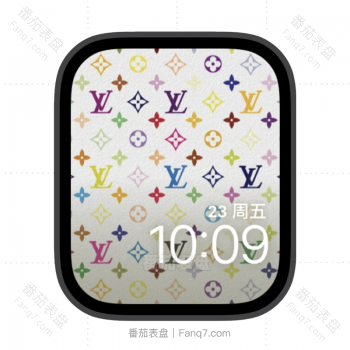 LV LOGO印花苹果iwatch壁纸表盘.watchface