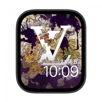 LV LOGO插画融合苹果iwatch壁纸表盘.watchface