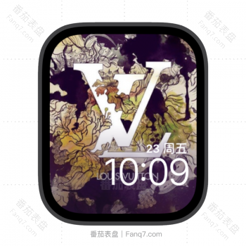 LV LOGO插画融合苹果iwatch壁纸表盘.watchface