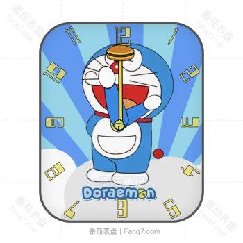 哆啦a梦Doraemon by salvoilrosso机械猫表盘.clock