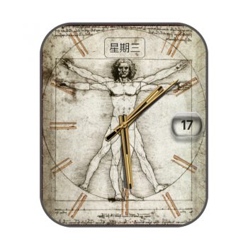 世界名画达芬奇素描表盘.clock