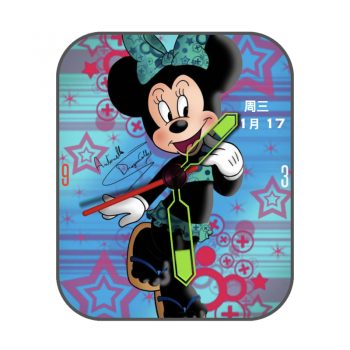 迪士尼disney卡通米奇化妆表盘.clock
