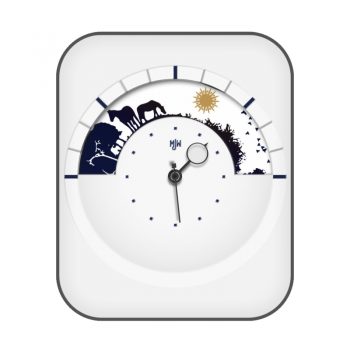 MJWsun&moonByAH.白底骆驼与马太阳表盘.colck