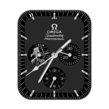 欧米茄OMEGA阿波罗11登月50周年黑白高端表盘.clock