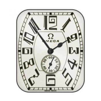 OMEGA 欧米茄米黄色复古时钟表盘.clock