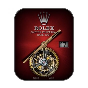 劳力士ROLEX红黑渐变重力飞陀表盘.clock