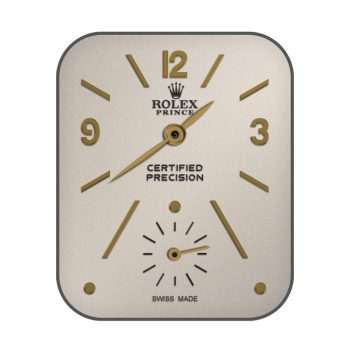 劳力士ROLEX浅棕数字表盘.clock