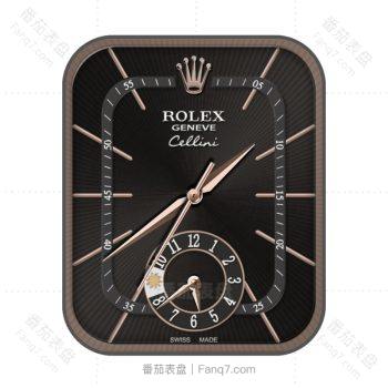 劳力士ROLEX黑色月亮表盘.clock