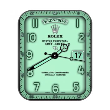 劳力士ROLEX绿色表盘.clock