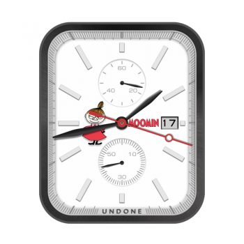 UNDONE昂当MOOMIN姆明世界白色表盘.clock