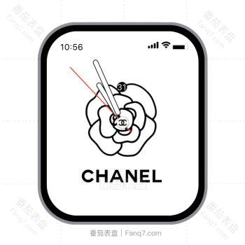 CHANEL香奈儿小香风白色表盘.clock