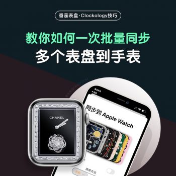 Clockologyp批量同步多个表盘到手表的教程方法