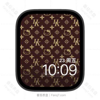 hello Kitty印花头像苹果iwatch壁纸表盘.watchface