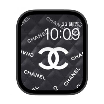 香奈儿logo苹果iwatch壁纸表盘.watchface