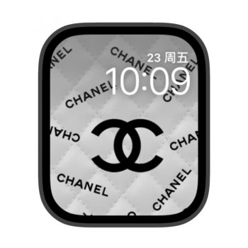 香奈儿logo苹果iwatch壁纸表盘.watchface