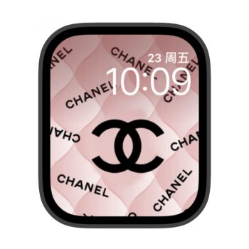 香奈儿logo苹果iwatch壁纸表盘.watchface