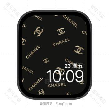 香奈儿logo苹果iwatch壁纸表盘.watchface