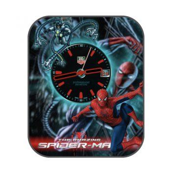 TAG HEUER泰格豪雅Spidermancomics蓝色蜘蛛侠机械博士漫威系列表盘.clock