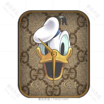 GUCCI古驰联名鸭子表盘.clock