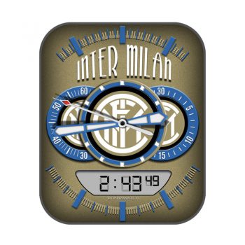国际米兰足球俱乐部（Football Club Internazionale Milano）棕色表盘.clock