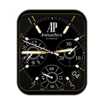 爱彼Audemars Piguet炫酷黑金边三盘.clock