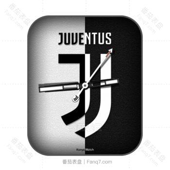 尤文图斯JUVENTUS黑白灰表盘.clock