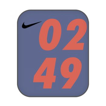 nike耐克温柔紫数字表盘.clock